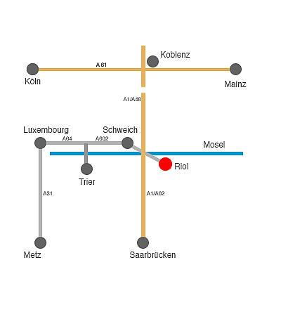 Fotostudio Roswitha Kaster - Wegbeschreibung zum Studio (Roadmap)